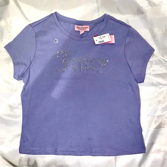 NWT JUICY COUTURE bling baby shirt size Medium - Picture 3 of 5